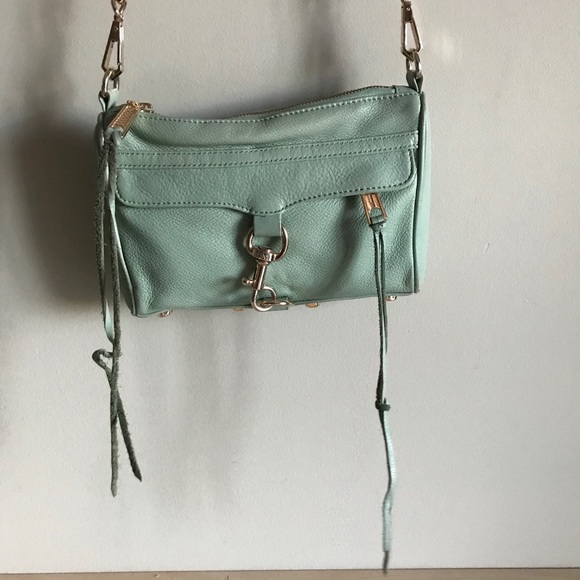 Rebecca Minkoff Mini Mac in Teal - Picture 5 of 12